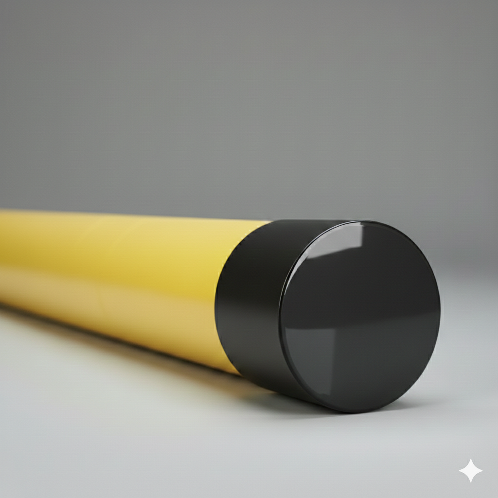 PVC End Caps in application