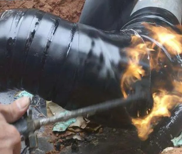 Heat Shrink Tubing for Pipeline Corrosion Protection in application