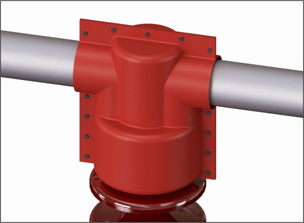 Bus Connection Insulating Covers in application